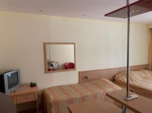 Studio 50 m od piaszczystej plaży w Słonecznym Brzegu .