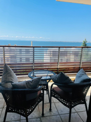 Durzy apartament z widokiem na morze